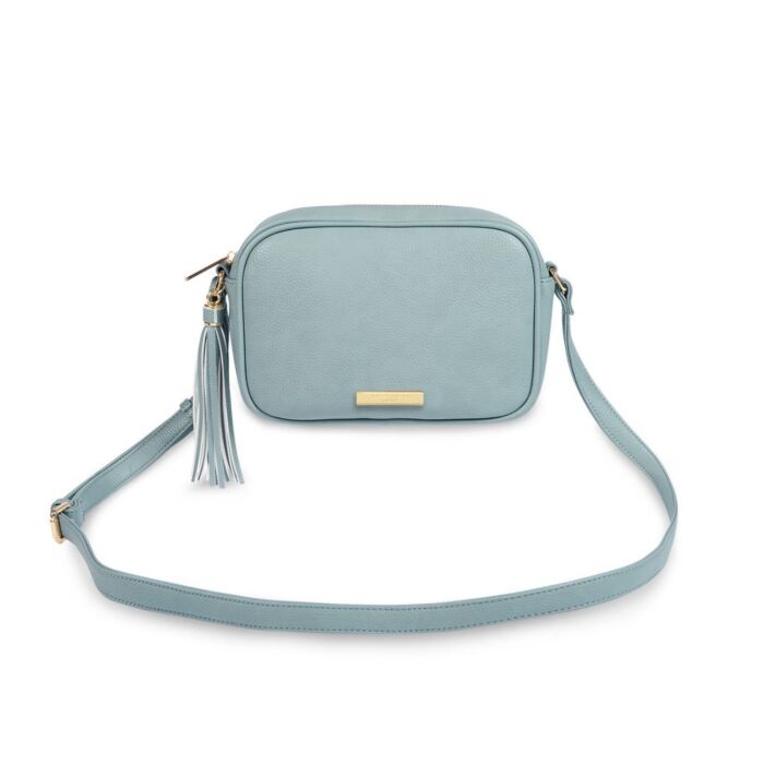 Katie Loxton Sophia Tassel Crossbody Bag - Pale Blue